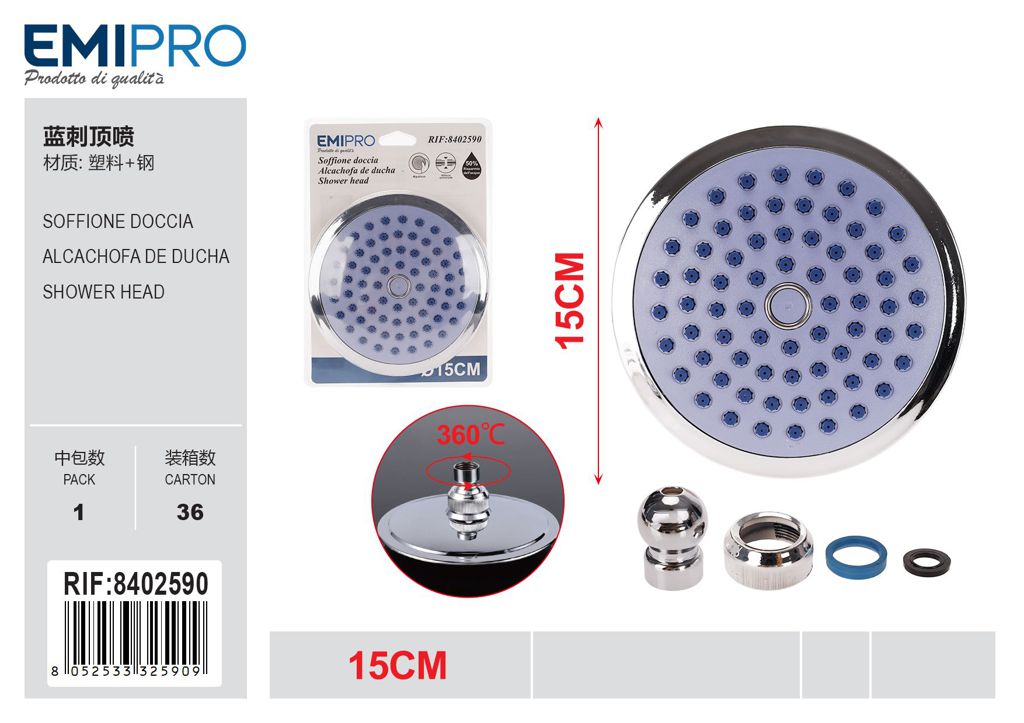 Soffione Doccia 150mm