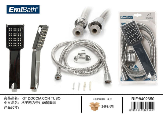 Kit Doccia Con Tubo 1.5M