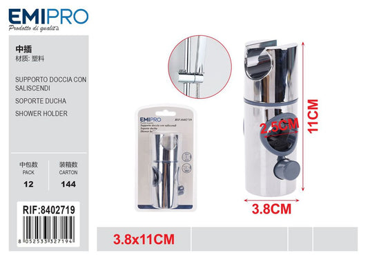 Supporto Doccia Con Saliscendi 25mm