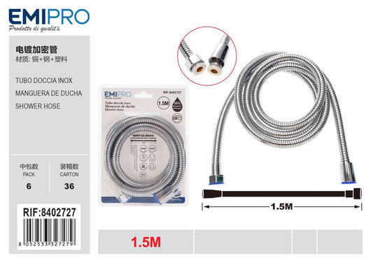 Tubo Doccia Inox 1.5M