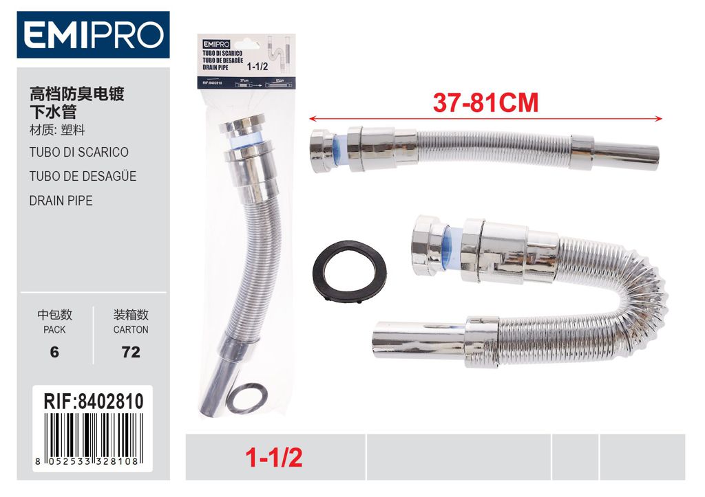 Tubo Di Scarico 1-1/2