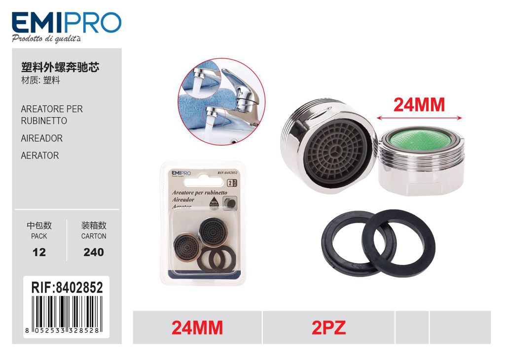 Areatore Per Rubinetto 2Pz