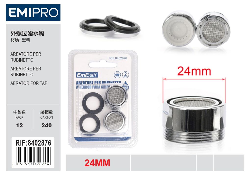 Areatore Per Rubinetto 2Pz