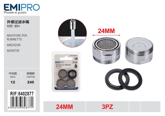 Areatore Per Rubinetto 3Pz