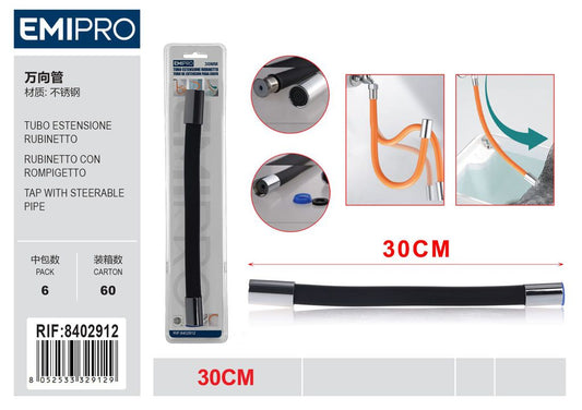 Tubo Estensione Rubinetto 30cm