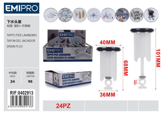 Tappo Per Lavandino 40mm