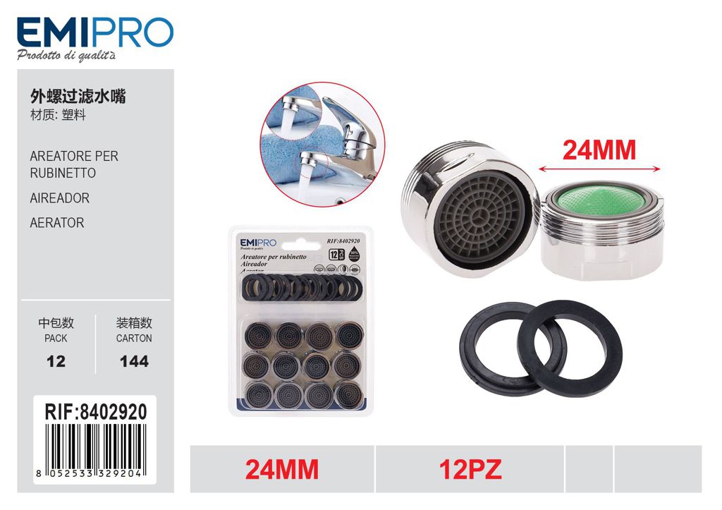 Areatore Per Rubinetto 12Pz