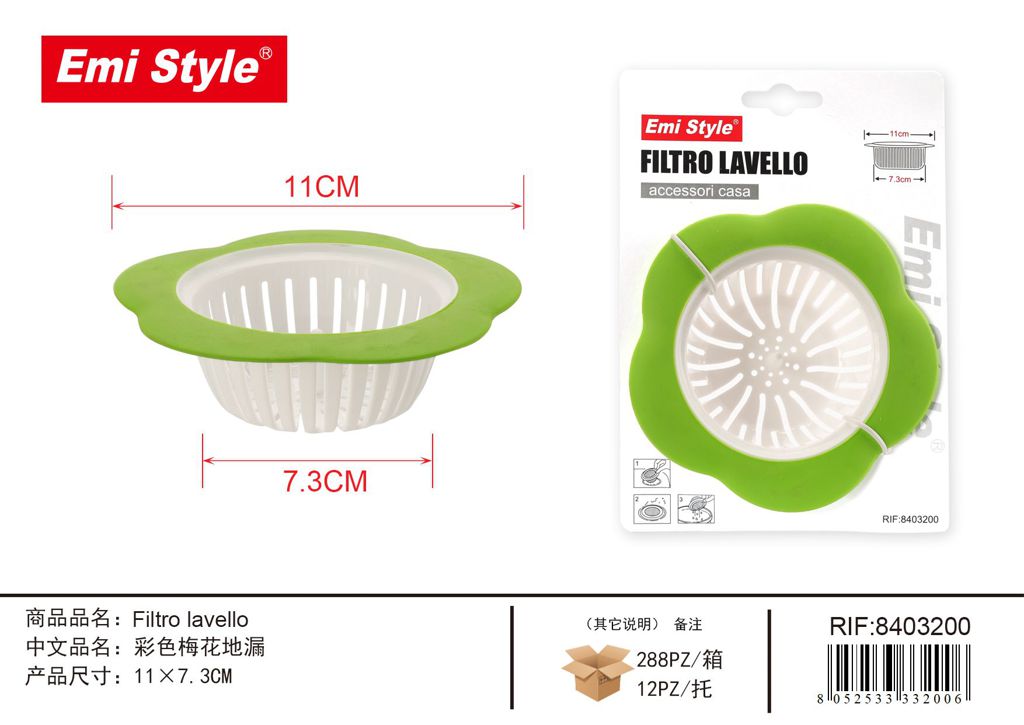 Filtro Lavello 11cm