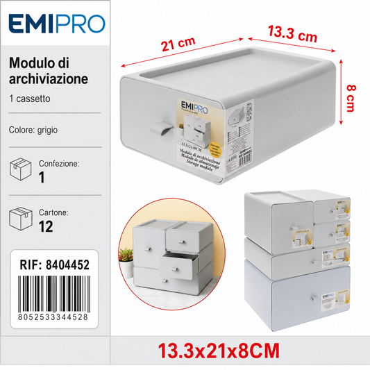 Modulo di Archiviazione 13.3*21*8cm
