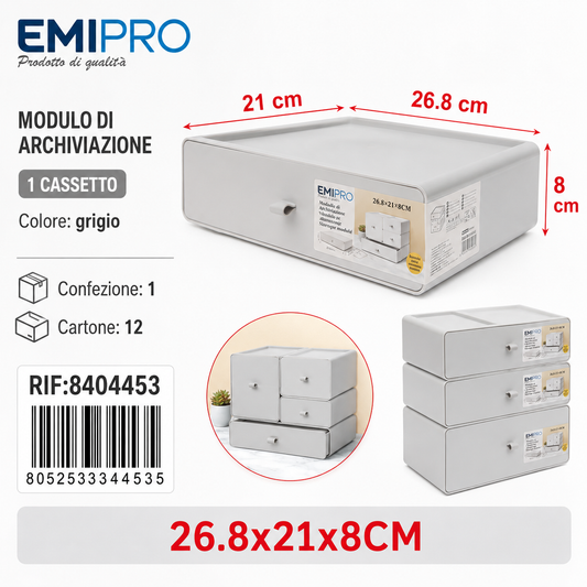 Modulo di Archiviazione 26.8*21*8cm