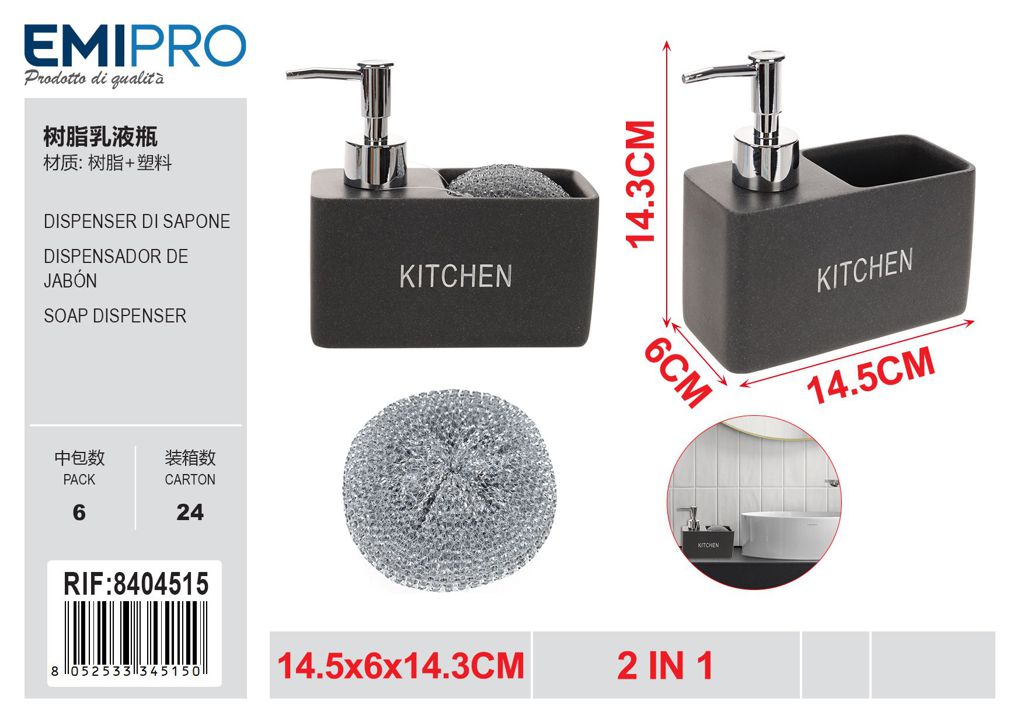 Dispenser Di Sapone 2 Pz