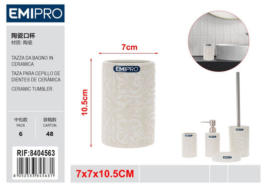 Tazza Da Bagno In Ceramica