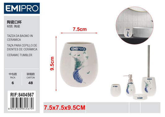Tazza Da Bagno In Ceramica