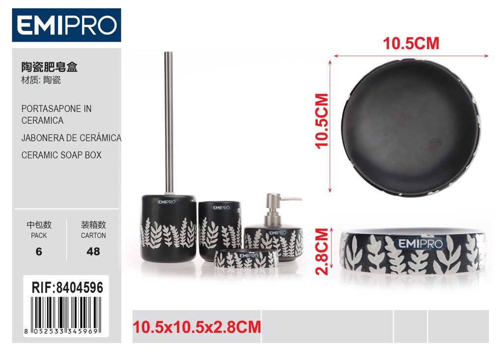 Portasapone In Ceramica