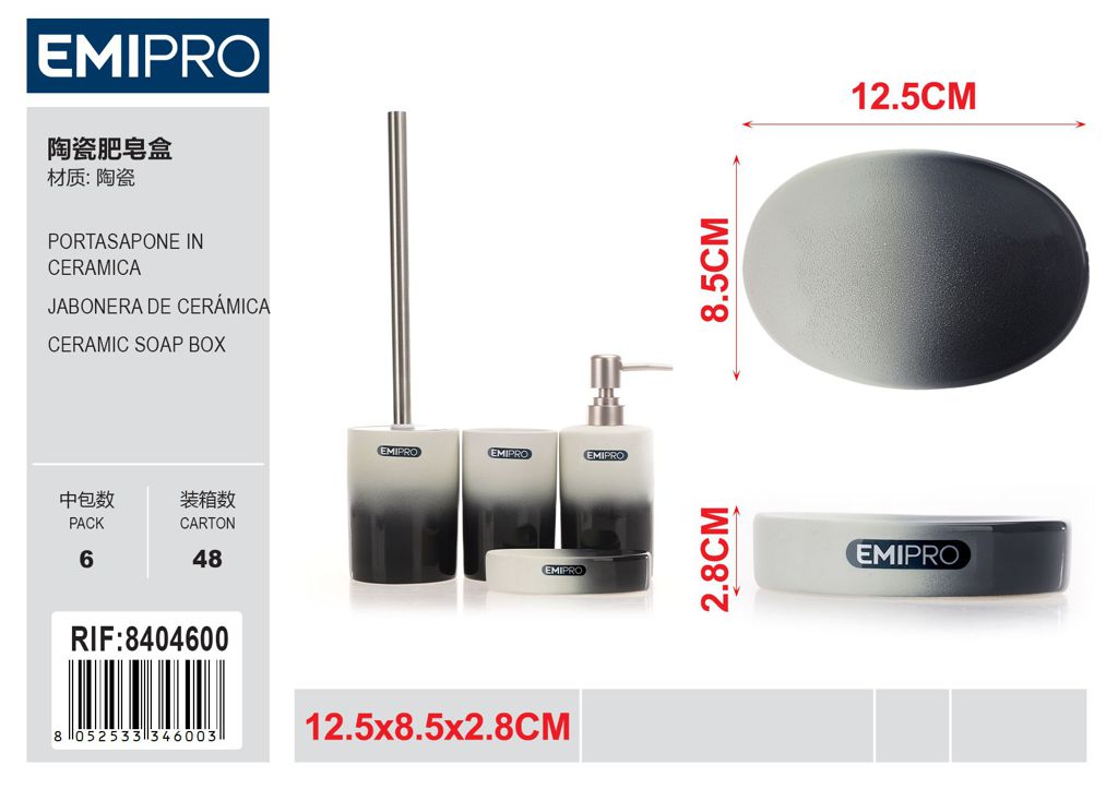 Portasapone In Ceramica