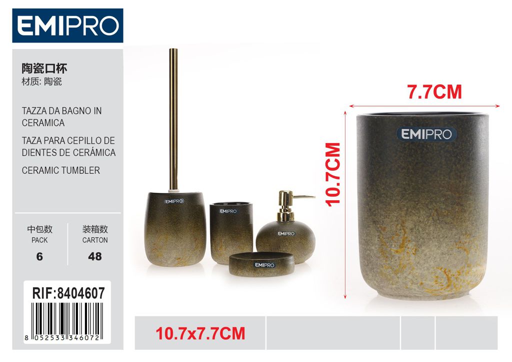 Tazza Da Bagno In Ceramica
