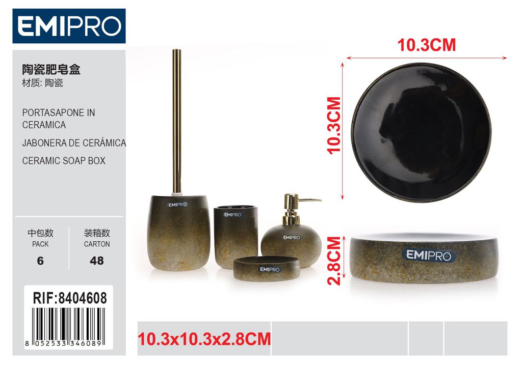 Portasapone In Ceramica