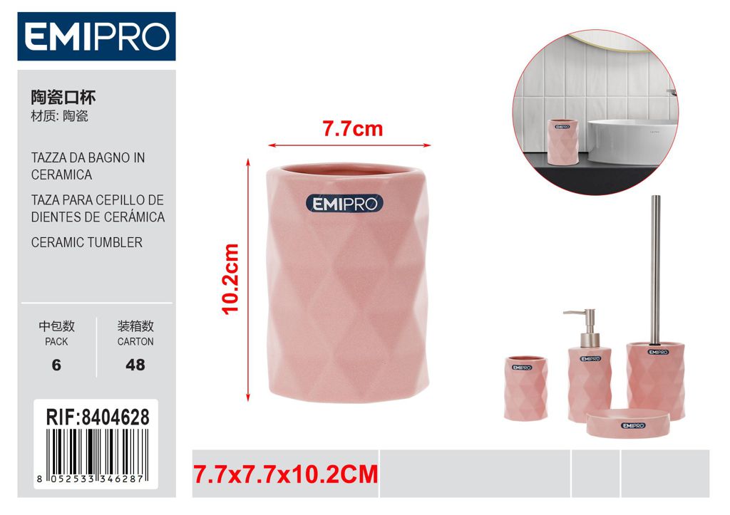 Tazza Da Bagno In Ceramica