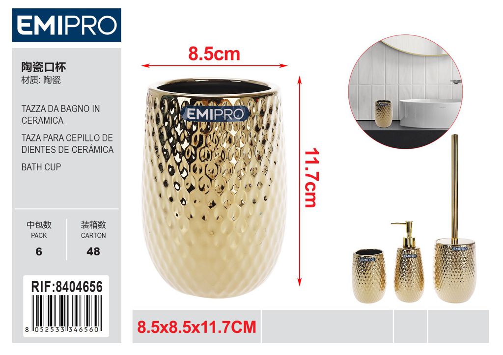 Tazza Da Bagno In Ceramica