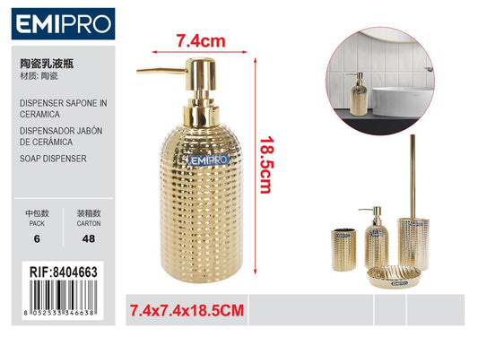 Dispenser Sapone In Ceramica
