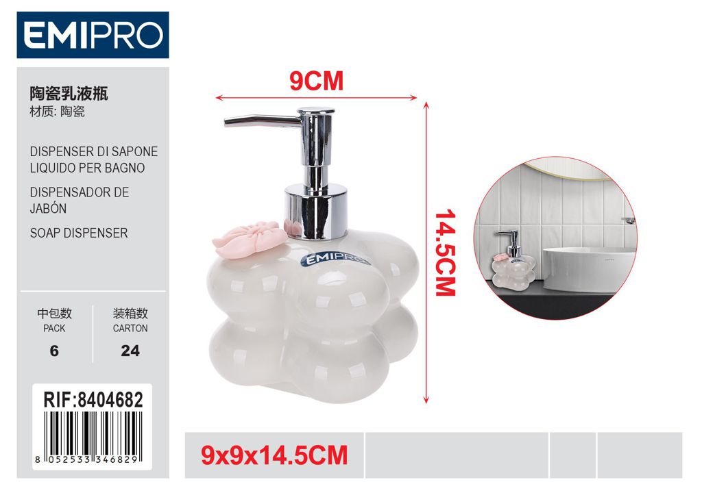 Dispenser Di Sapone Liquido Per Bagno