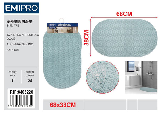 Tappetino Antiscivolo Ovale 68*38cm