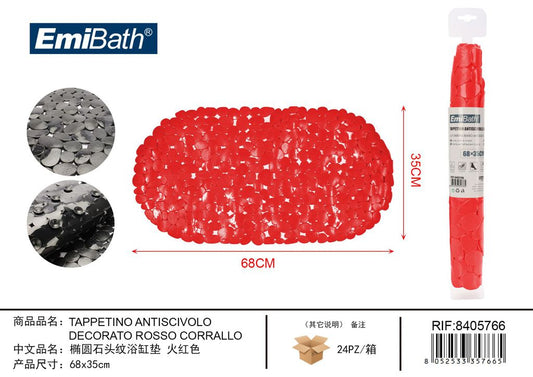 Tappetino Antiscivolo Decorato 68*35cm