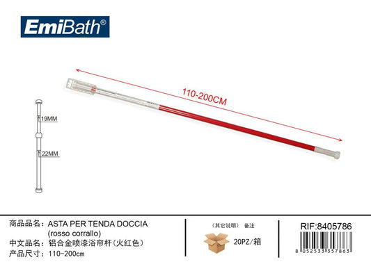 Asta Per Tenda Doccia 110-200cm