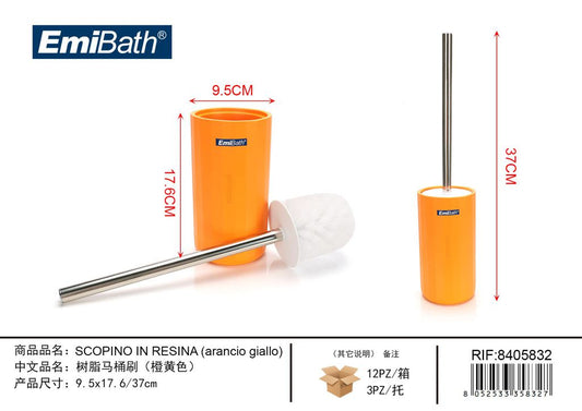 Scopino In Resina Arancio Giallo 9.5*17.6/37cm
