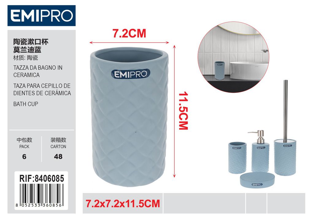 Tazza Da Bagno In Ceramica