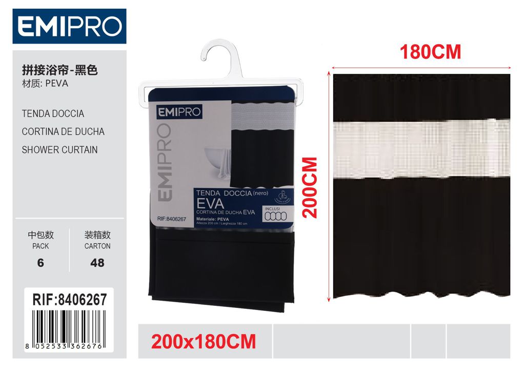 Tenda Doccia 180*200