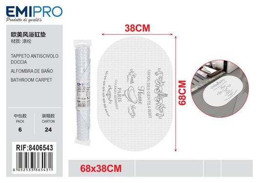 Tappeto Antiscivolo Doccia 38*68cm