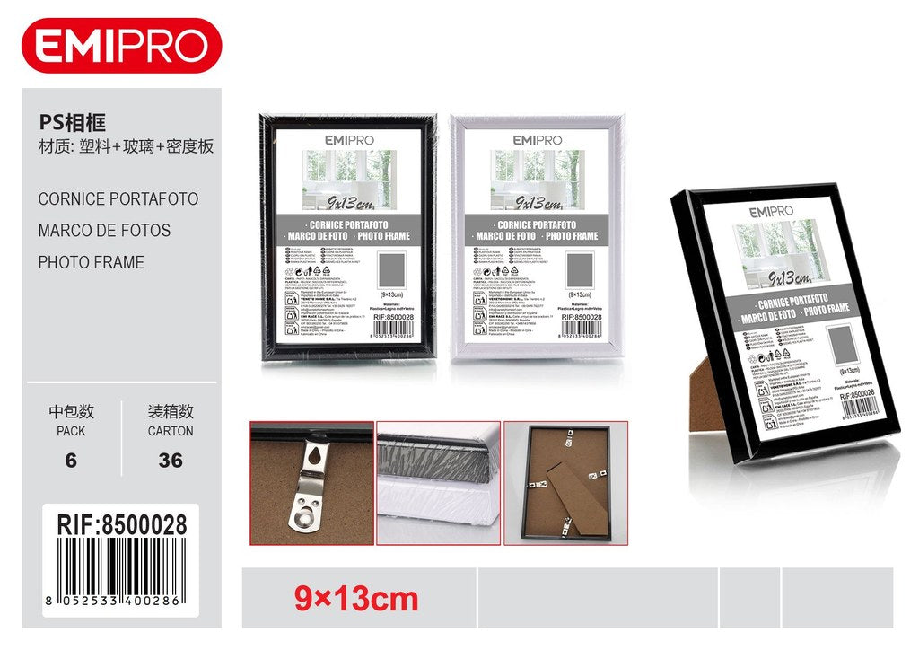 Cornice Portafoto In Plastica 9*13cm
