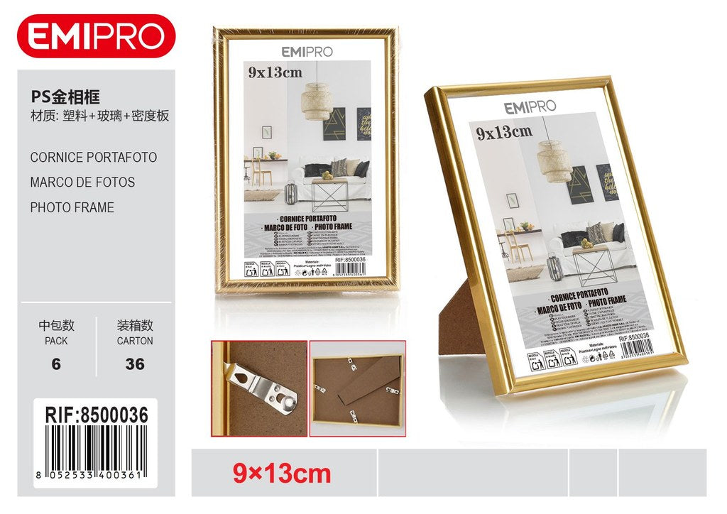 Cornice Portafoto In Plastica 9*13cm