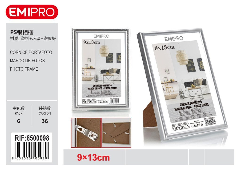 Cornice Portafoto In Plastica 9*13cm
