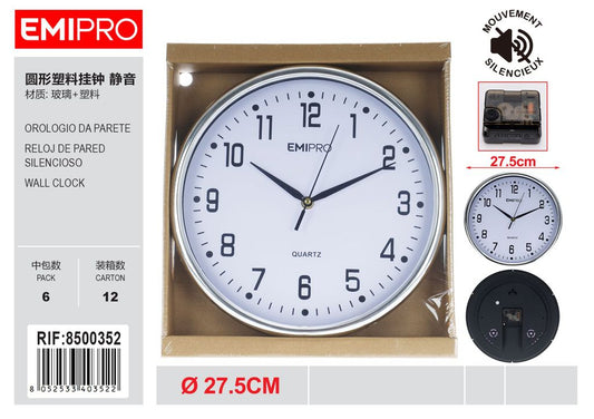 Orologio Da Parete Silenzioso 27.5cm