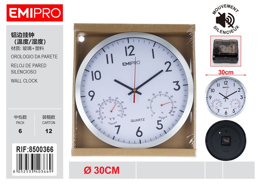 Orologio Da Parete 12# 30cm