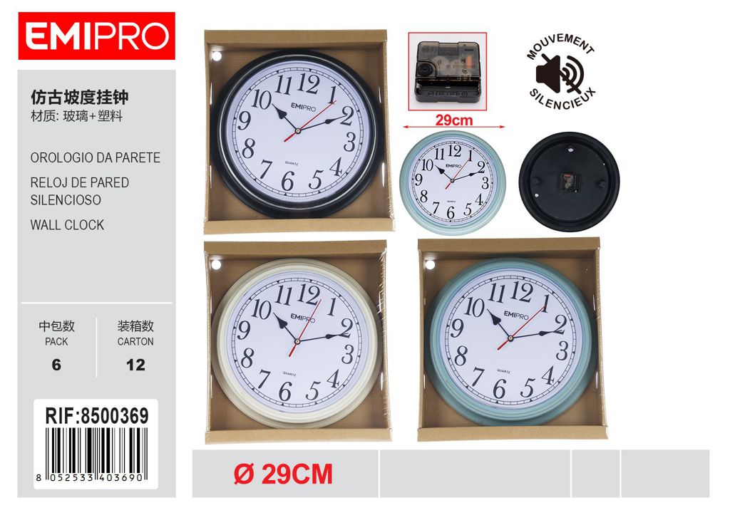 Orologio Da Parete 11.5# 29cm