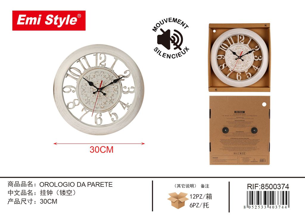 Orologio Da Parete 30cm 12#