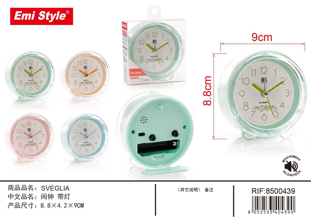 Sveglia 8.8*4.2*9cm