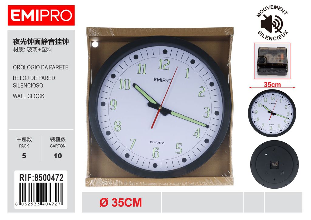 Orologio Da Parete 35.4*35.4*4.7cm