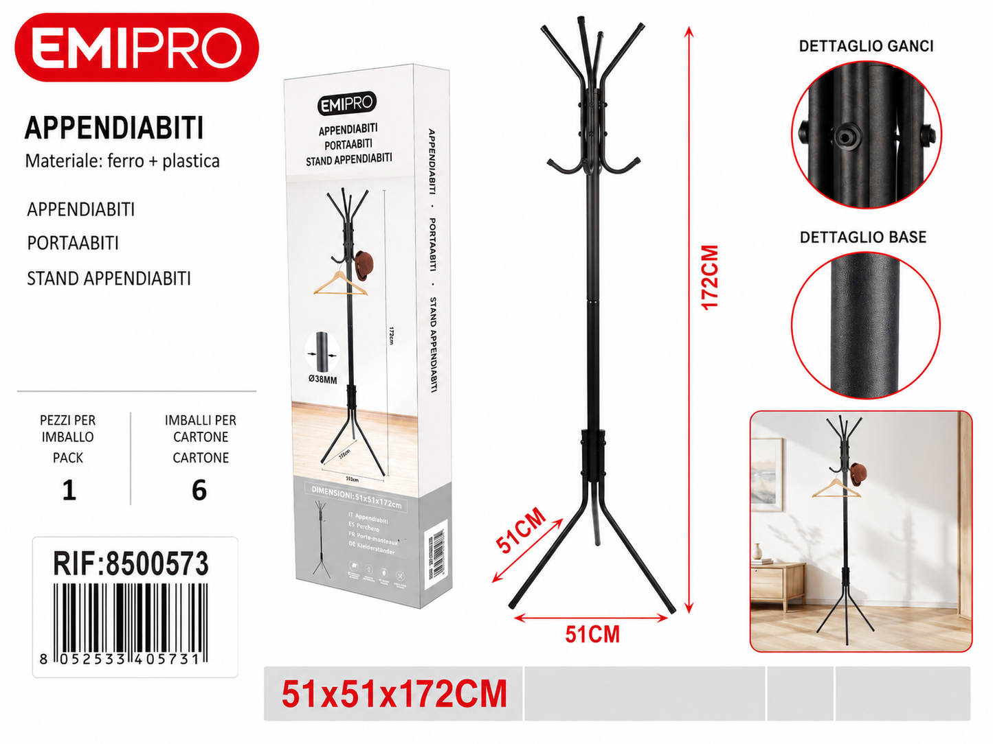 Portabiti 51*172cm