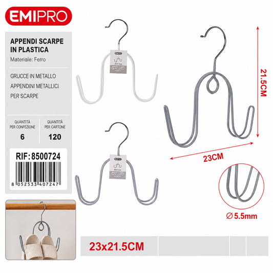 Grucce Metallo Cm.23*21.5
