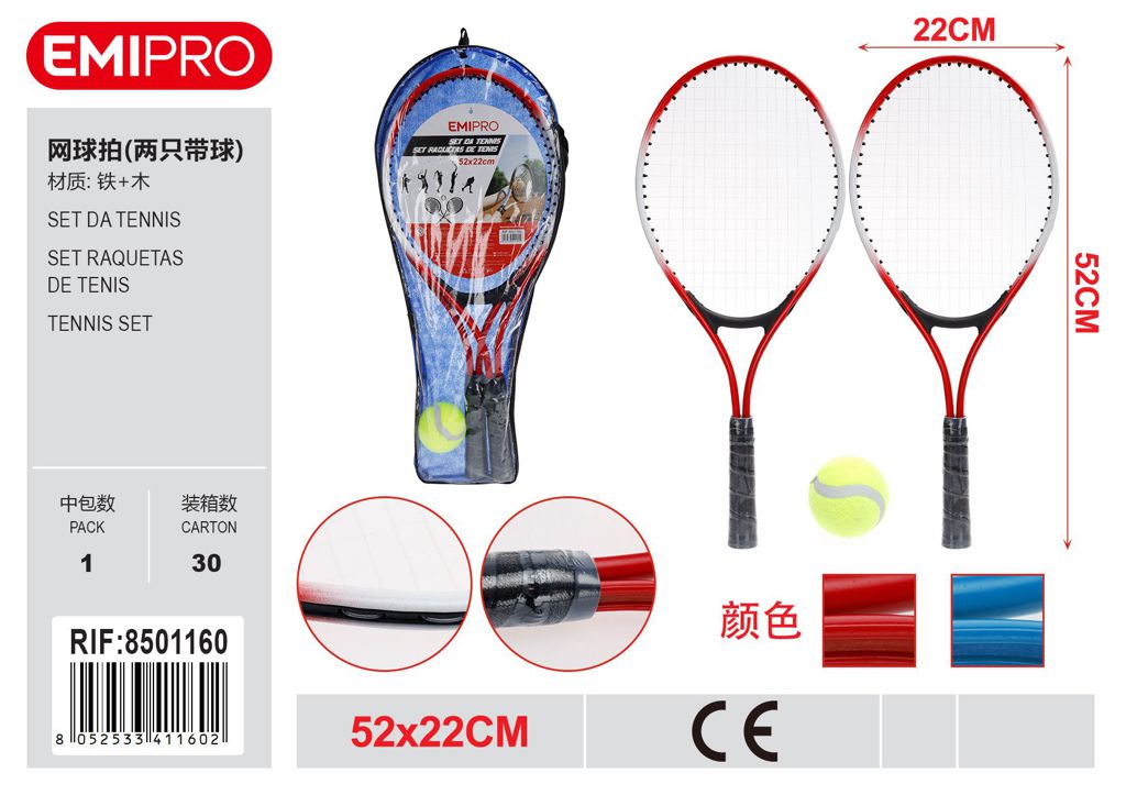 Set Da Tennis 52*22cm
