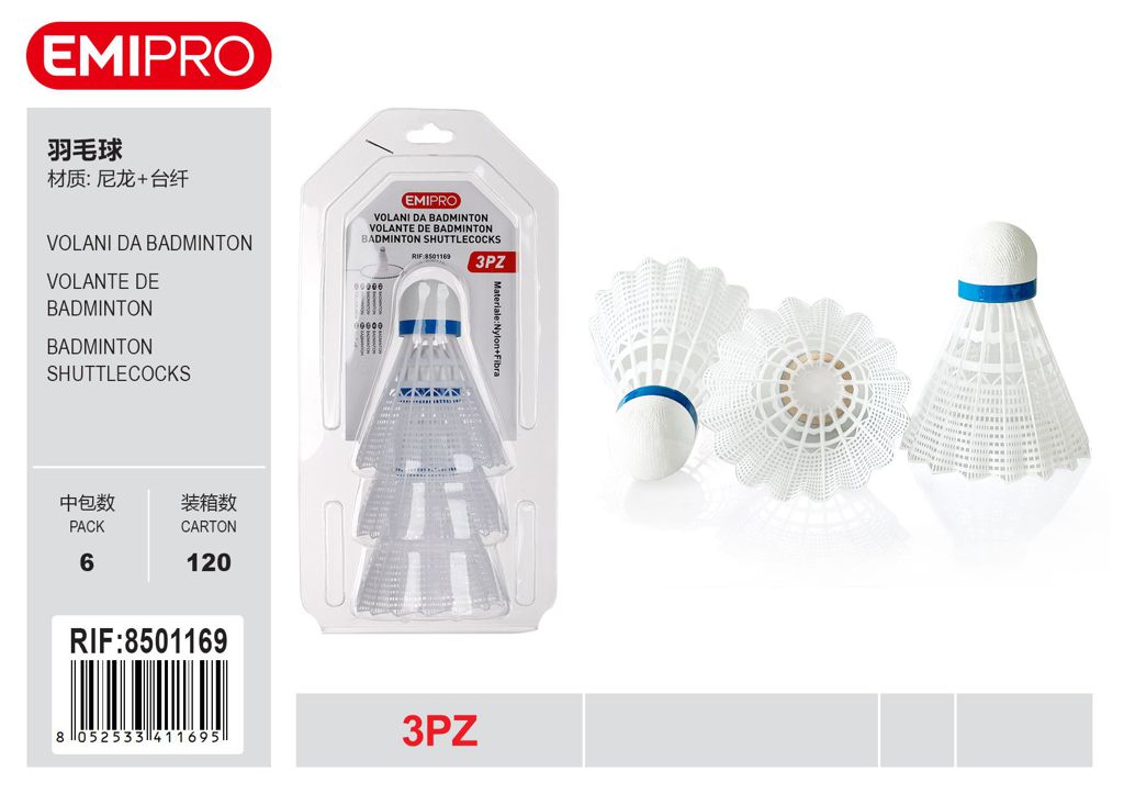 volani Da Badminton 3Pz