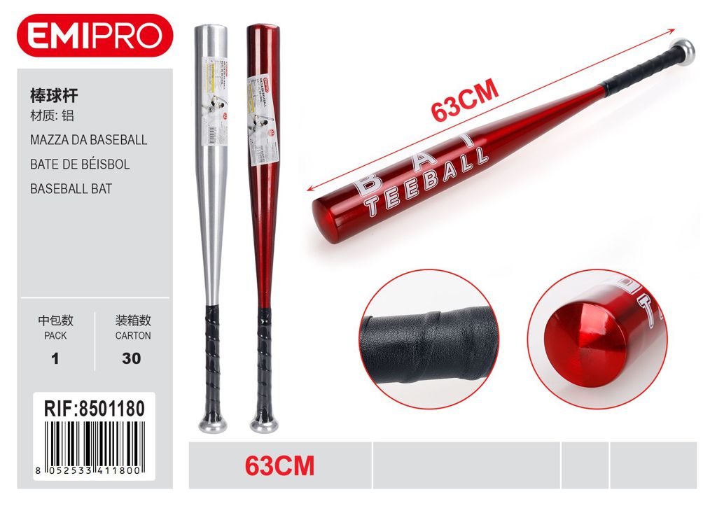 Mazza Da Baseball 63cm