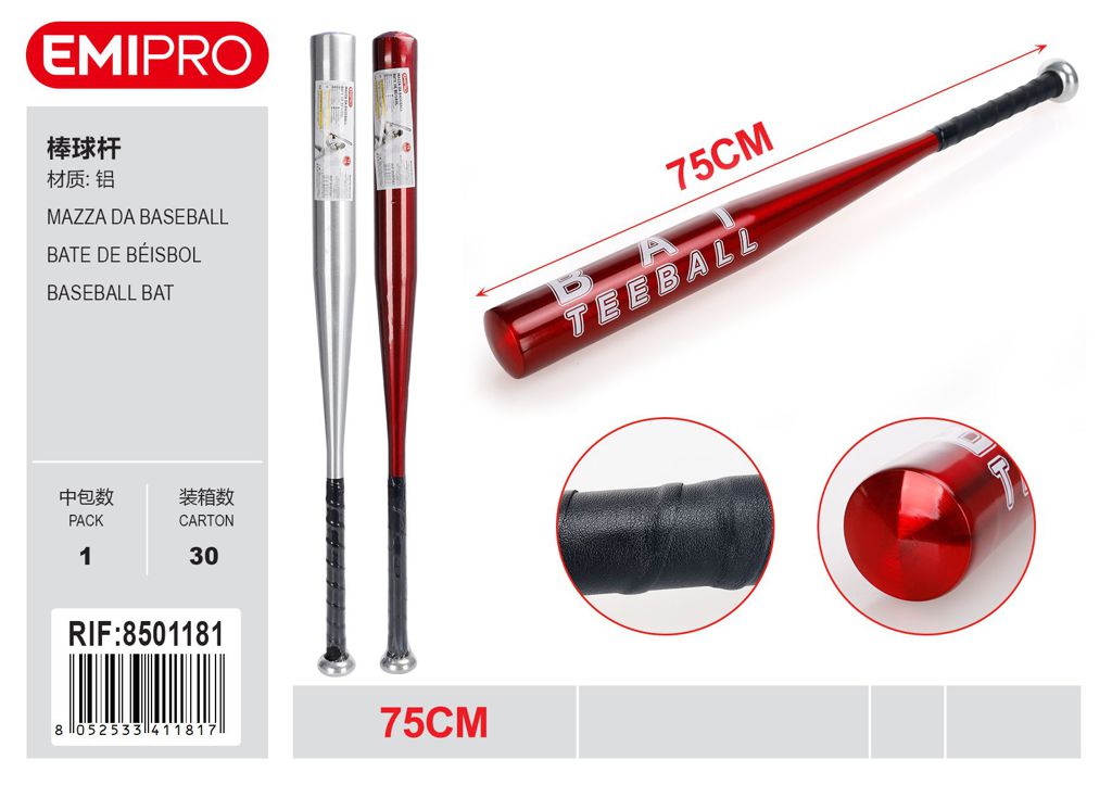 Mazza Da Baseball 75cm