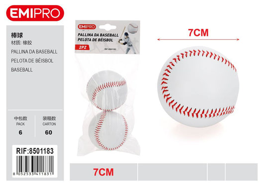 Pallina Da Baseball 2Pz