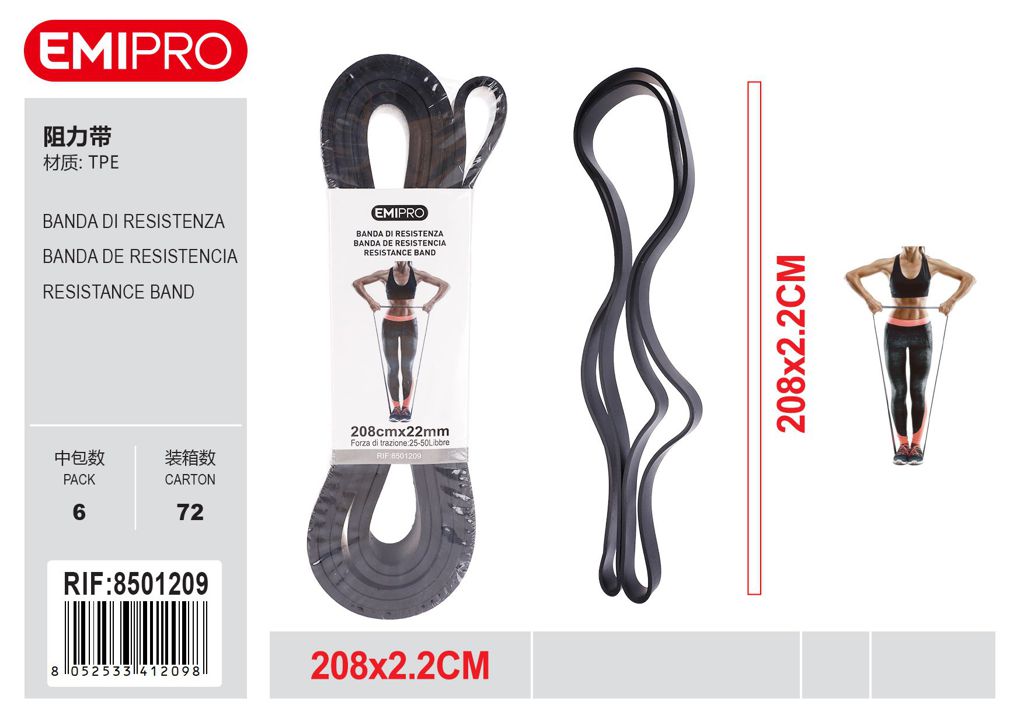 Banda Di Resistenza 208cm*22mm