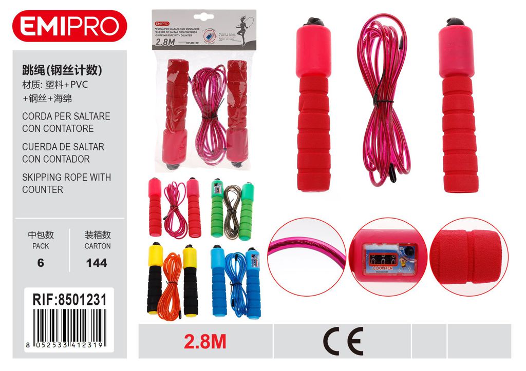 Corda Per Saltare Con Contatore 2.8M
